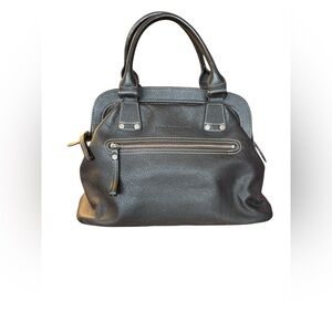 Longchamp  Légende Black Leather Women's Bag
